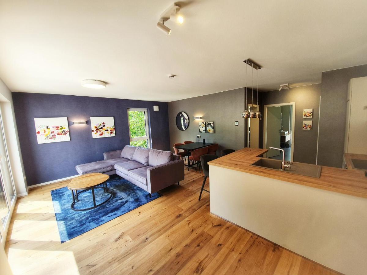 Erasmus Lodge - Ferienwohnungen Zum Wohlfuehlen Trassem Buitenkant foto